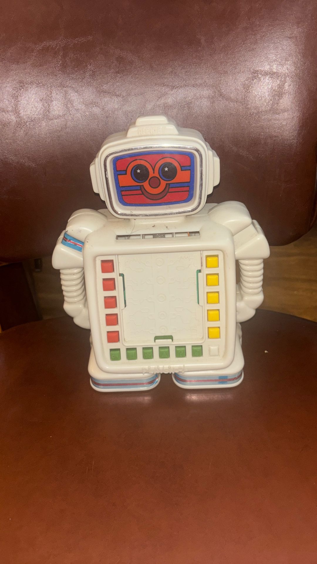 Vintage 1980's Playskool Alphie II Child's Robot NOT WORKING No Cards