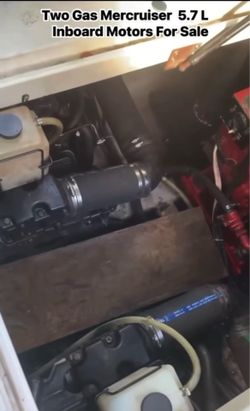 2 Mercruiser inboard Motors  For Sale