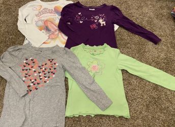 Girls 5/6 shirt lot