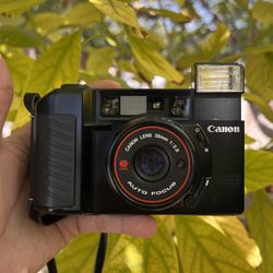 Canon Sure Shot 35mm Point and Shoot Film Camera