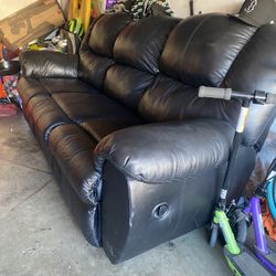 Leather Couch 