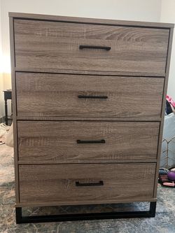 4 Drawer Dresser Cabinet Storage