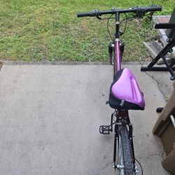 Roadmaster Women's 18 Speed Bike With Cushioned Seat