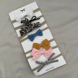 NEW 6 x baby headband Bow