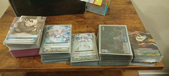 Vanguard And Weiss Schwarz Collection Bundle Lot