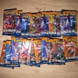 Pokemon Sun And Moon Booster Packs