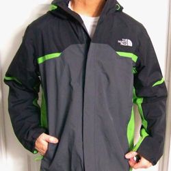 The North Face Jacket Hoodie Zip Up Windproof waterproof Hyvent