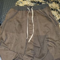 Avant-Garde Drop Crotch Sweat Shorts (Rick Owens / DRKSHDW Style)