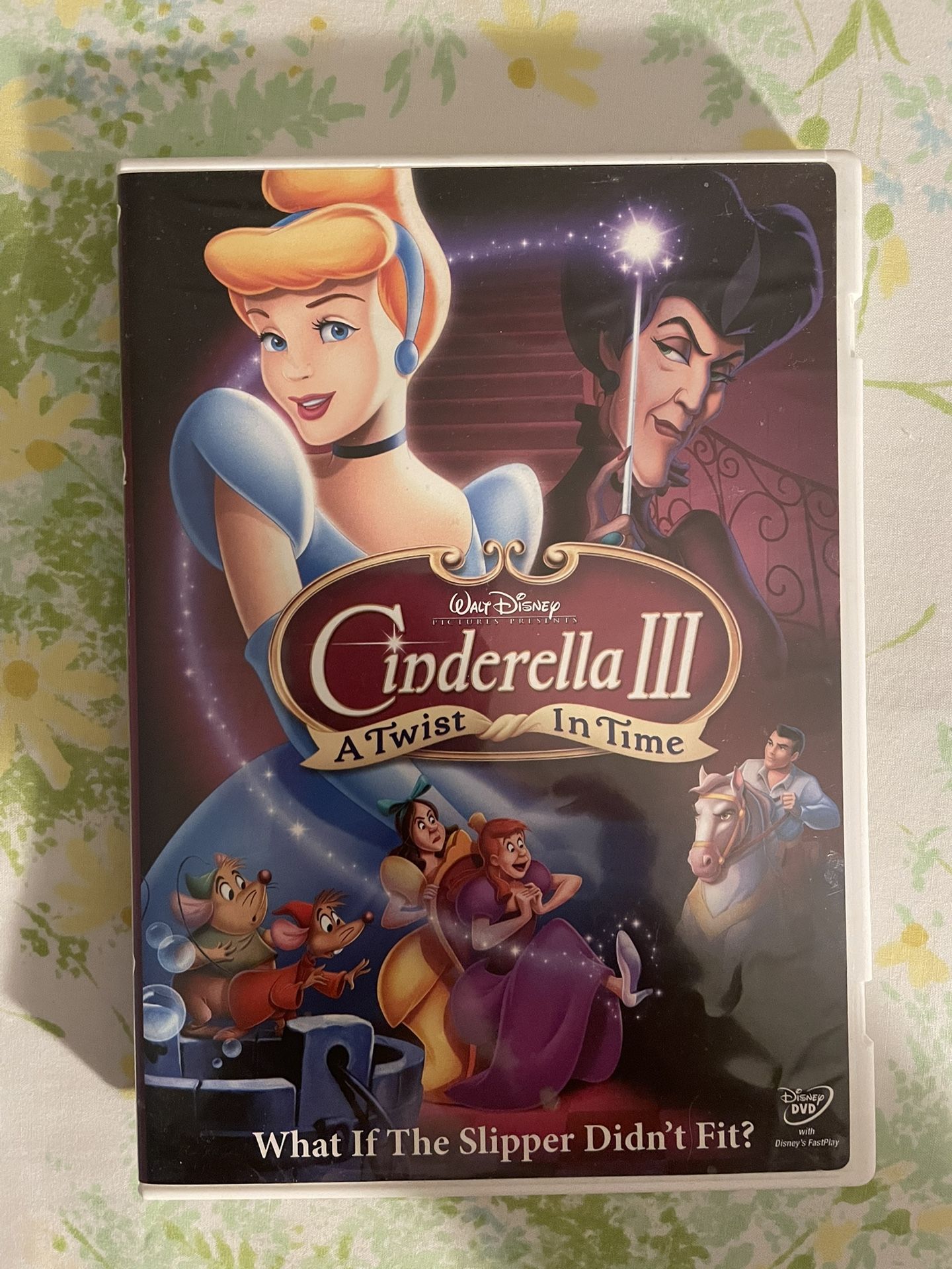 Cinderella 3 DVD Twist In Time Walt Disney