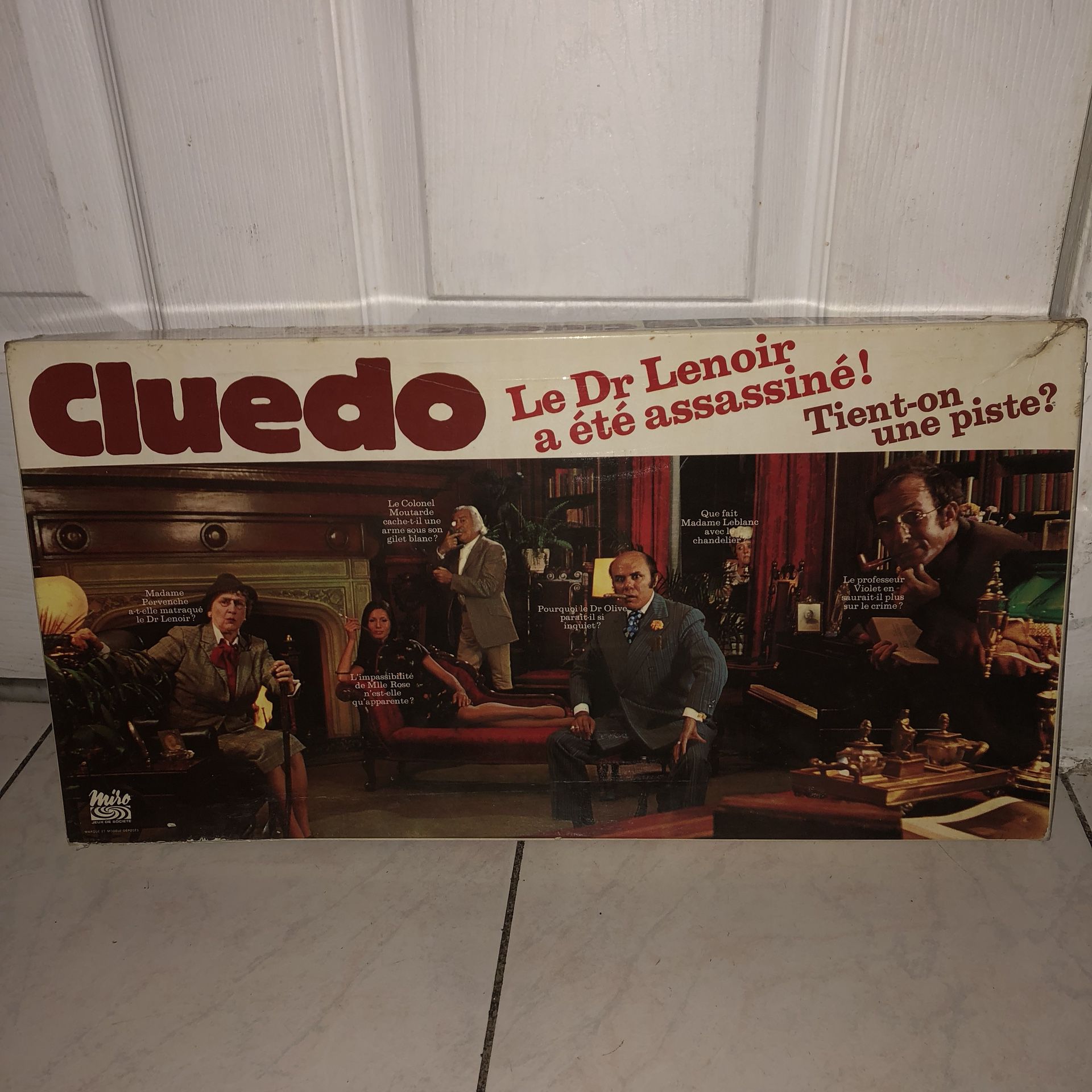 Vintage Cluedo Board Game