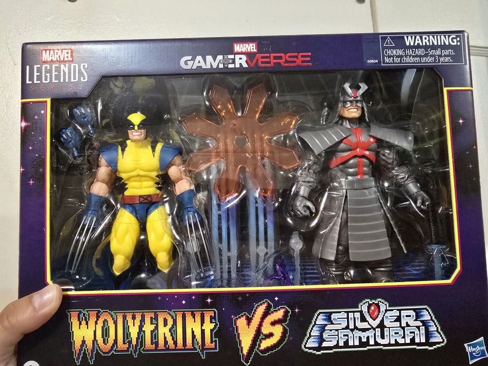 Marvel Legends Wolverine Silver Samurai 2 Pack