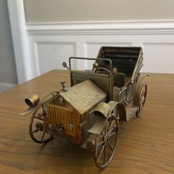 Vintage Copper Music Box Car | King of the Road Tune | Jalopy Car