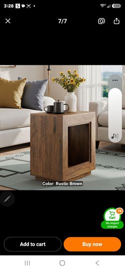 NEW IN BOX-NIGHTSTANDS OR END TABLES (SET OF 2)
