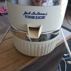 Jack La Lannes. Power juicer. 