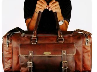 Leather Travel Bag New