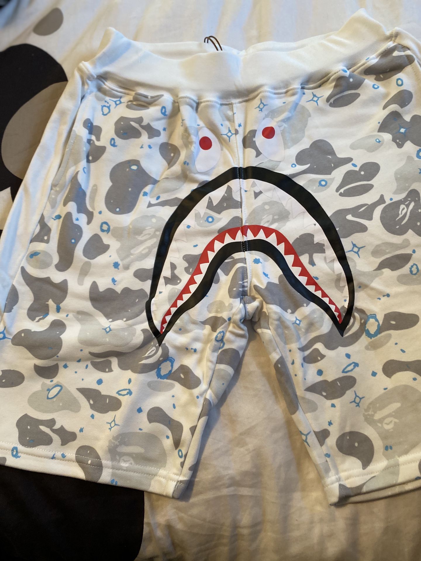 Bape space camo shorts