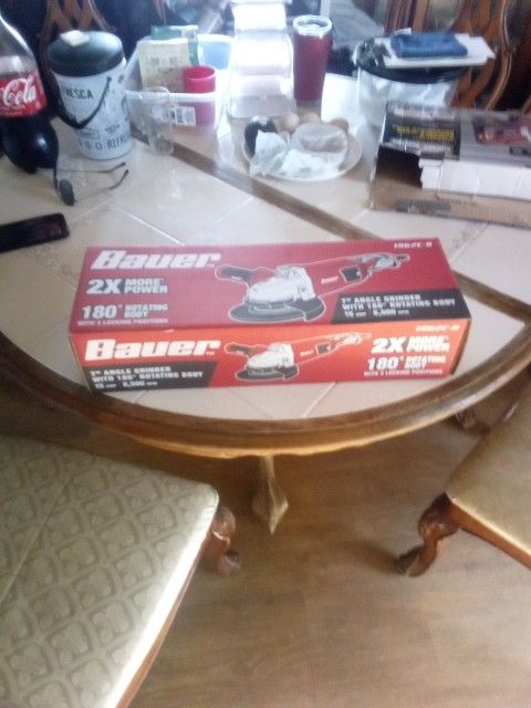 Bauer 7" Angle Grinder  