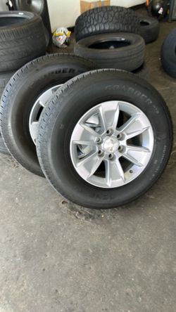 Chevy rims and tires