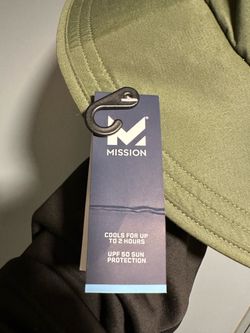 Mission Wide Brim Hat - Bronze Green Polyester Sun Hat