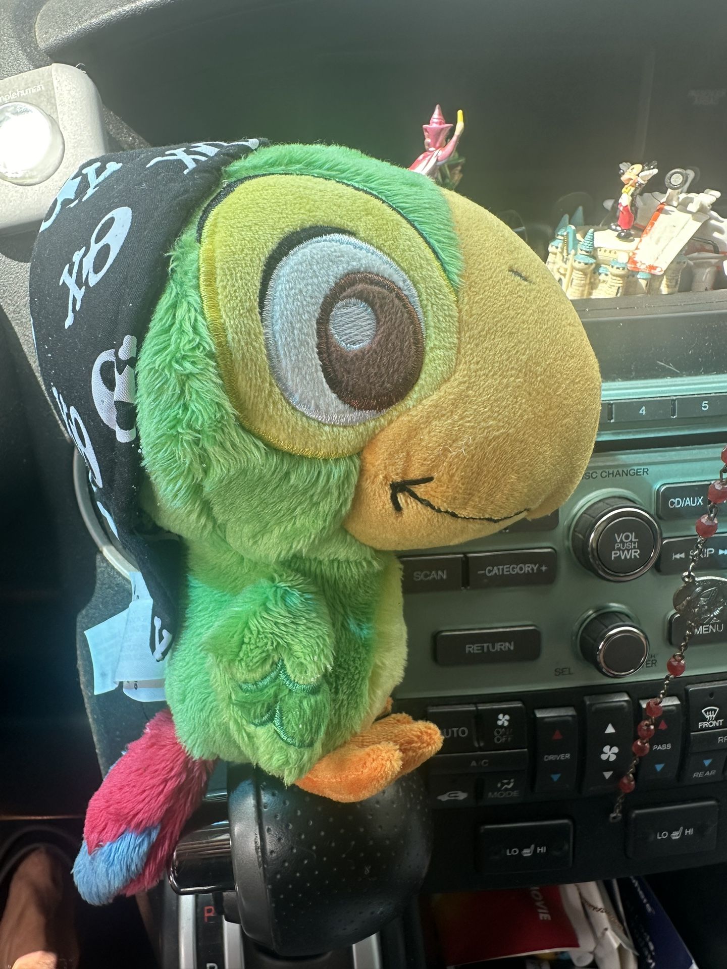 Disney Parks Jake & The Never Land Pirates Skully Parrot Skull Bandana Boy Plush