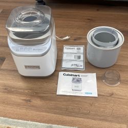 Cuisinart Gelateria Gourmet Ive Cream Maker 