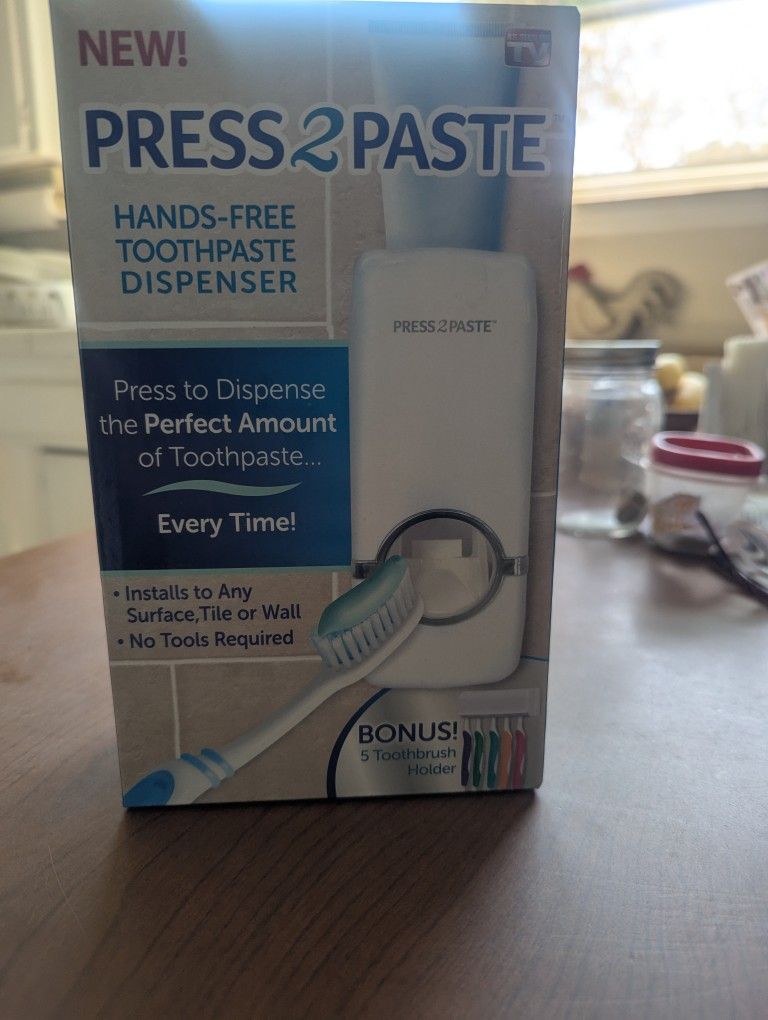 Hands Free Toothpaste Dispenser 