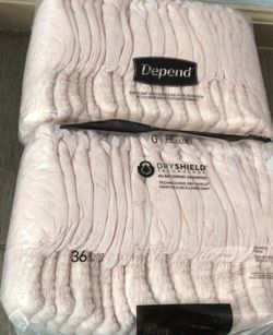 Depend 36 count night defense, overnight protection