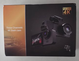 Three Channels 4K Dash Cam