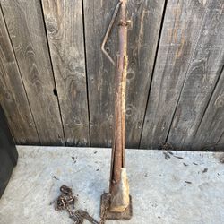 Older Style Chain Car Jack