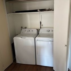 GE Washer & Gas Dryer Set – Works Great – Must Pick Up by Thurs 4/23