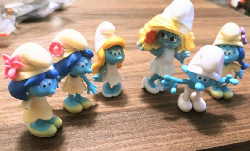 Smurf Toy Set