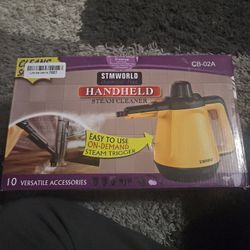 Natural Multi-Surface Handheld Steam Cleaner with 10 Accessories