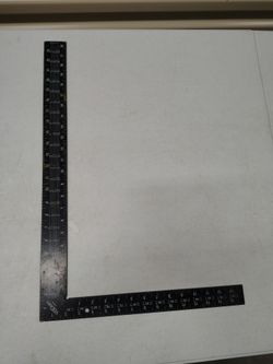 Durable steel framing square