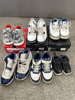 Toddler/Kids Jordan Nike Puma Lot (Used Shoes)