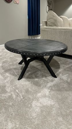 Gray Coffee Table 36”