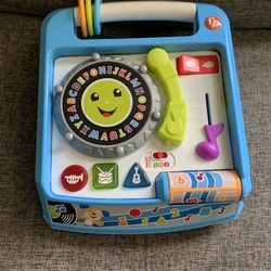 Fisher-Price Laugh & Learn Remix Record Player Toddler 2016 Mattel Music Works!