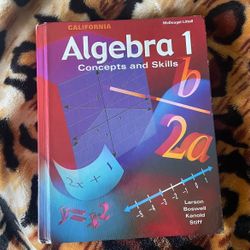 Algebra 1 Book