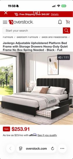 Full size bedframe