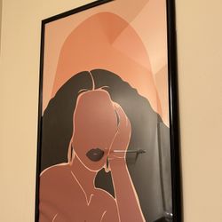 Motivational Wall Art + Black Art Paintings (Hustle / Empowered Decor) 