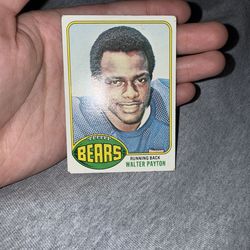 1976 Topps Walter Payton Rookie RC #148 Chicago Bears HOF Vintage NFL Card – Low Grade
