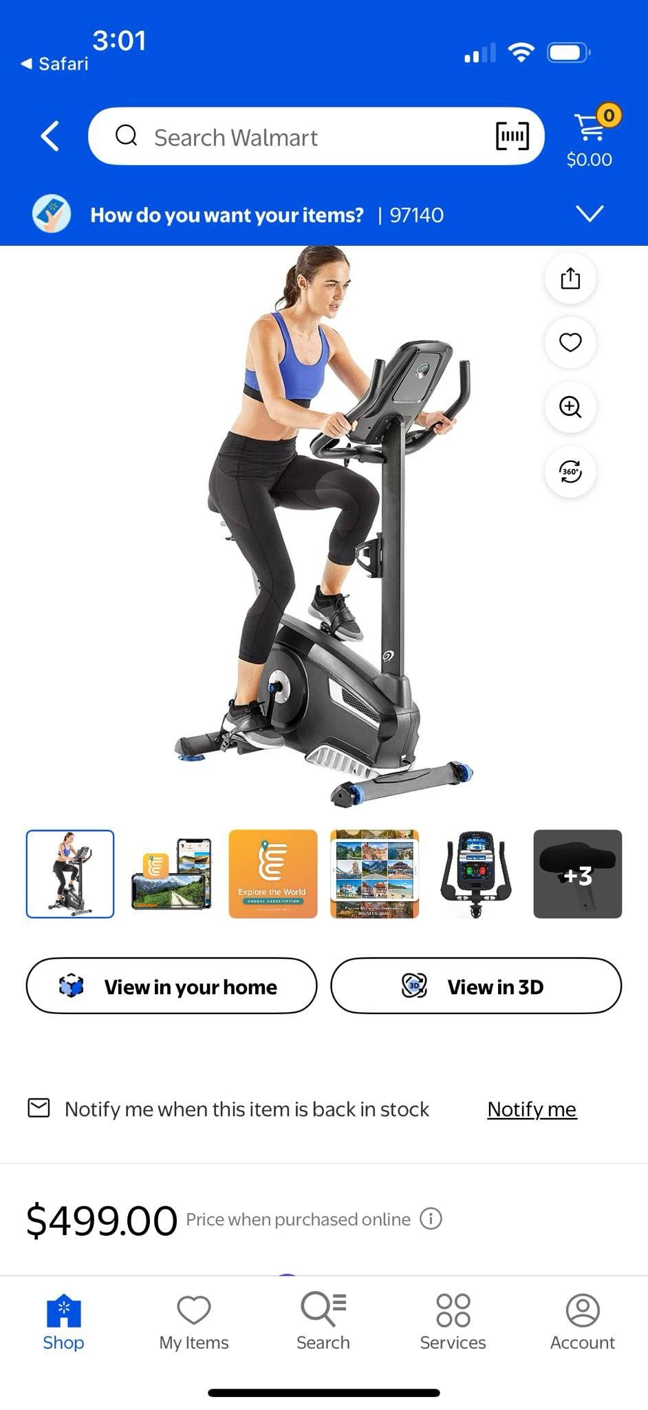 Exercise bike