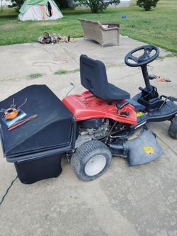 Troy built riding mower$150