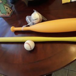 Two Baseball Bat With Ball  $10 For Both In Weeki Wachee Spring Hill