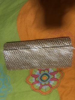 ALDO Montelibretti Rose Gold Clutch Purse