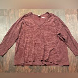 Terra & Sky V-Neck Sweater