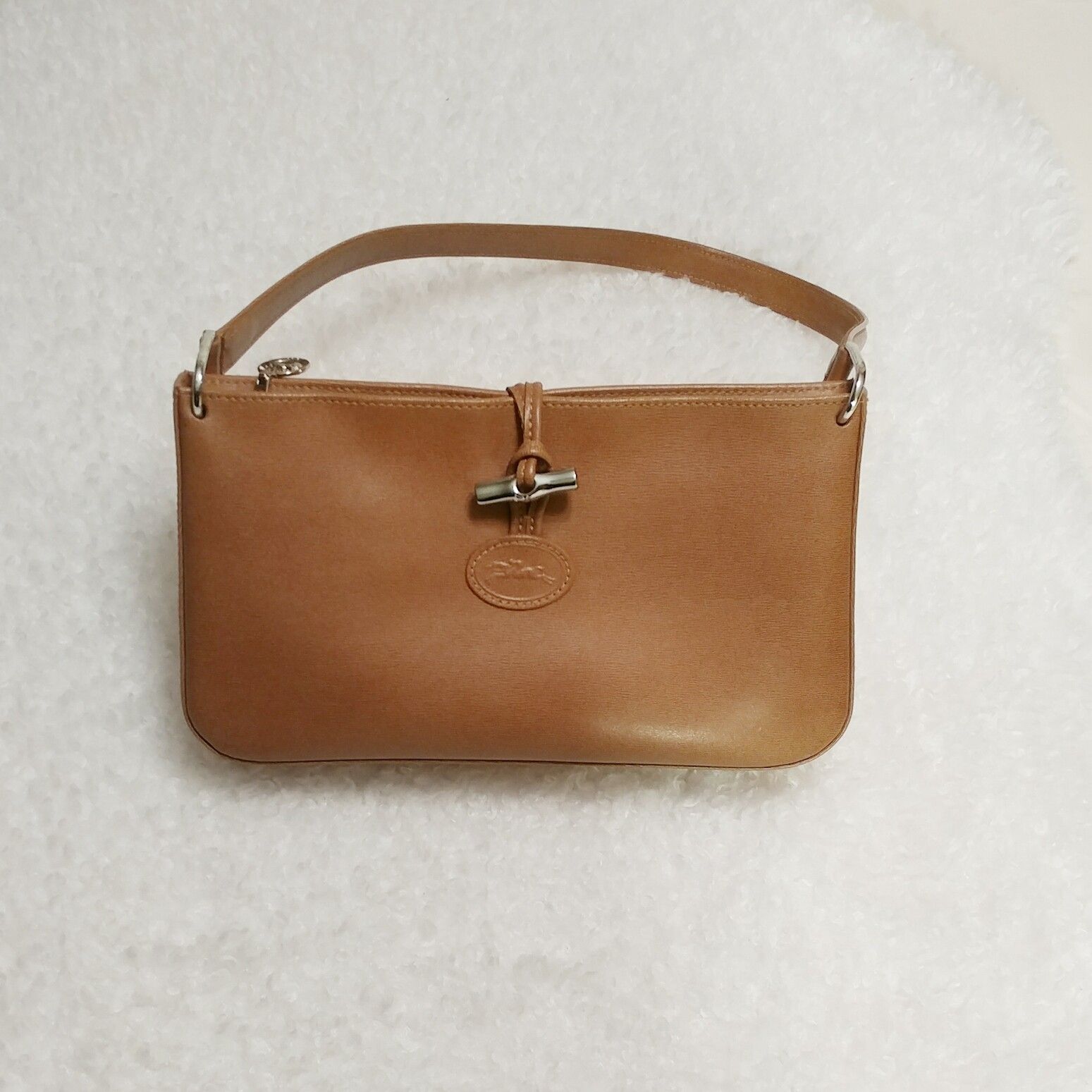 Nouveau sac 2025 roseau longchamp camel