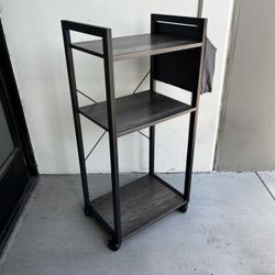 Brand New Book Shelf Printer Stand With Storage Pouch