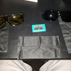 2Packs Unisex HD Day Night Driving UV400 Sunglasses Fit over Glasses Anti Glare