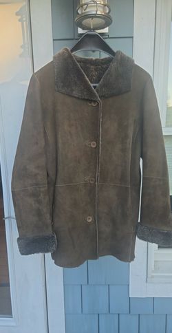 The Lamb Company of Spain Shearling Jacket Women Sz 42