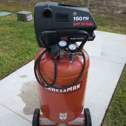 Crafsman 31 Gallon 6 HP Air Compressor 